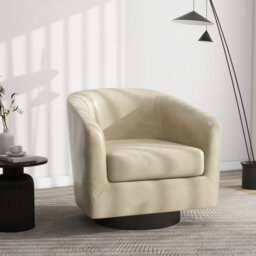 Bennett 73.1 Cm Wide Swivel Barrel Chair