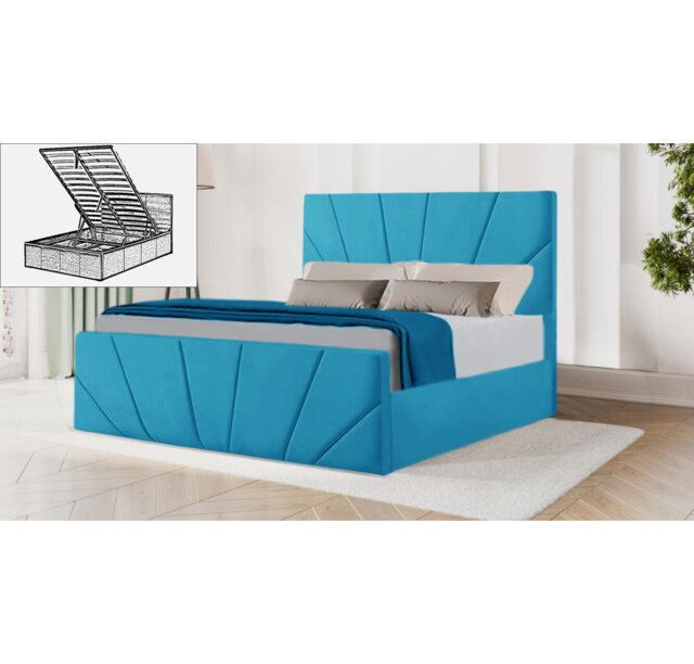 Clemencia Upholstered Ottoman Storage Bed