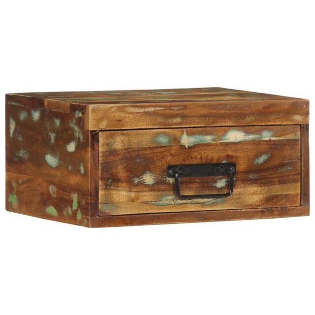Amahya 40cm W Solid Wood Bedside Table