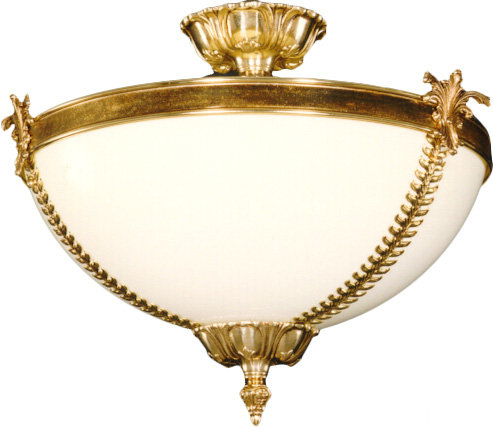Cowden Acrylic Semi Flush Mount