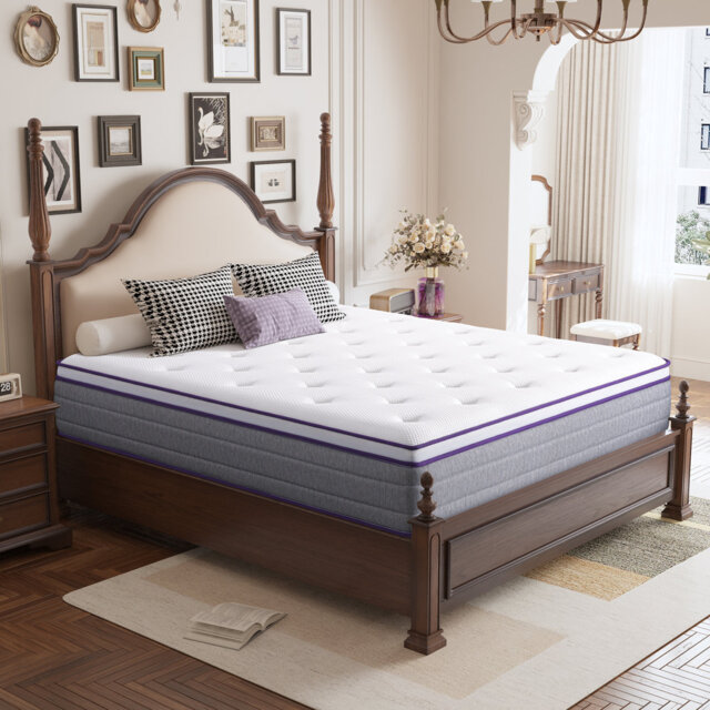 22cm  and 25cm Medium Feeling Pocket Sprung & Memory Foam Hybrid Mattress for Cool Comfort and Lasting Support
