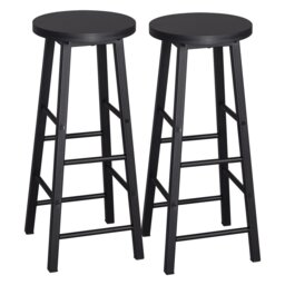 Haydenville Upholstered Counter Stool with Metal Frame