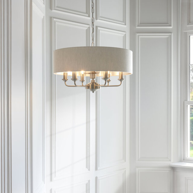 Landover 6 - Light Drum Chandelier
