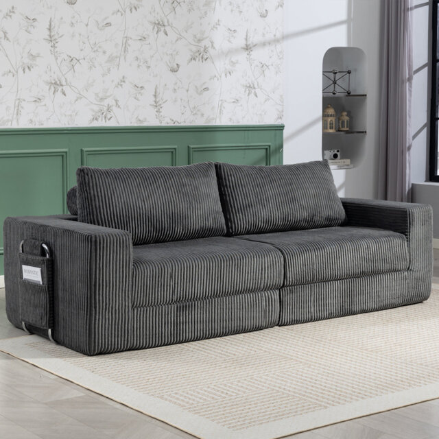 3 Seater Corduroy Sofa