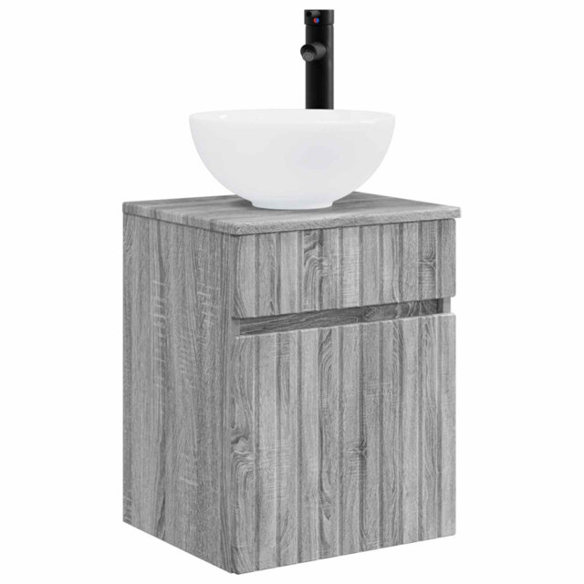 Single Bathroom Vanity with Ceramic Basin