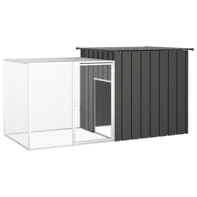 Rabbit Cage Galvanised Steel Outdoor Pet Rabbit Hutch