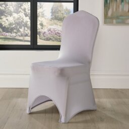 Spandex Arched Front Chair Cover Wedding Banquet Party
