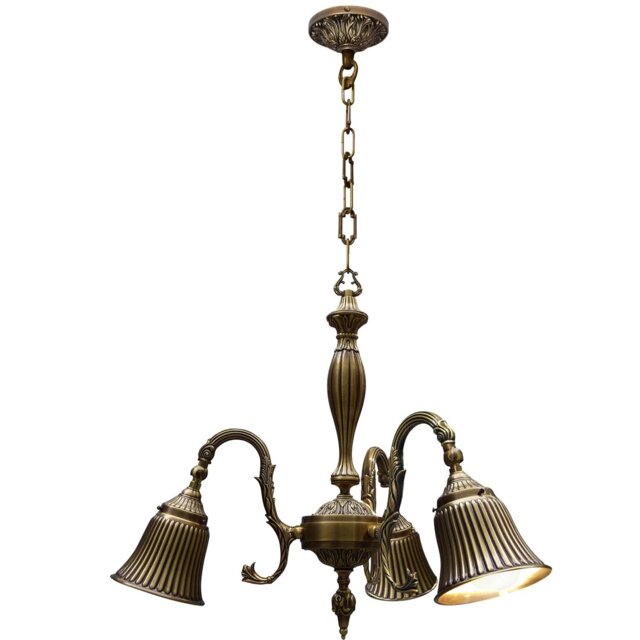 Fortner 3 - Light Candle Style LED Chandelier