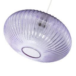 17cm H Glass Oval Pendant Shade ( No Direct Attachment Method )