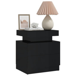Bedside Cabinet 45x35x52 cm Engineered Wood
