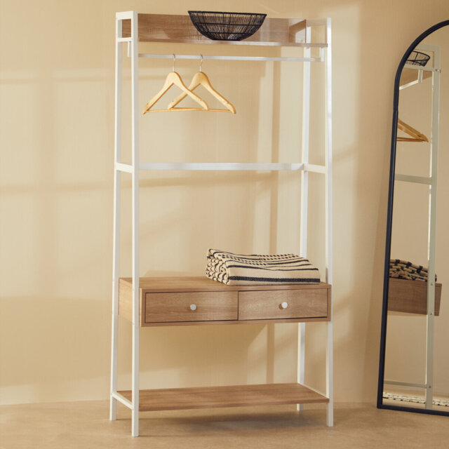 Haytham 84cm Clothing Rack