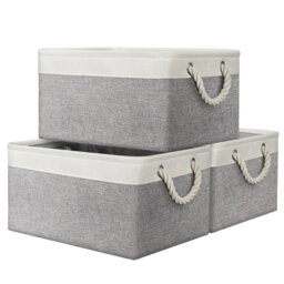 Breakwater Bay Fabric Decorative Bin