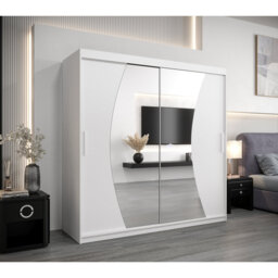 Samarinda 2 Door Manufactured Wood Wardrobe