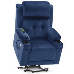 Power - Remote Lift Assist Recliner with Massage