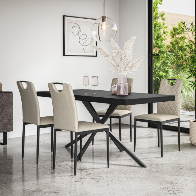 Beaudreult 4 - Person Dining Set