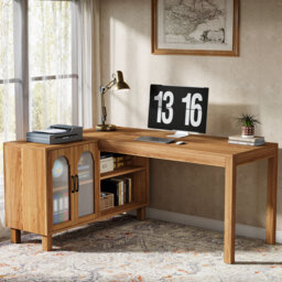 L-Shaped Executive Desk