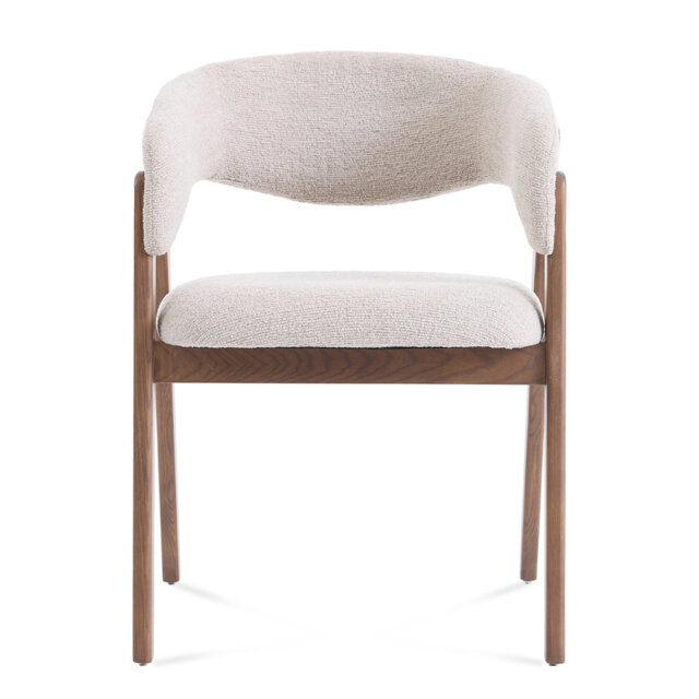 Riverton Walnut Effect Wooden Frame Dining Chair