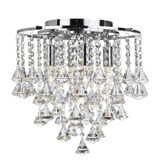4-Light Flush Mount