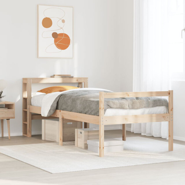 Solid Wood Bed