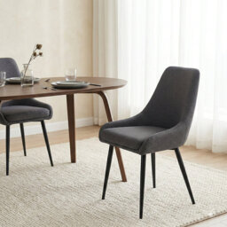 Eddy Set of 2 Fabric Dining Chairs