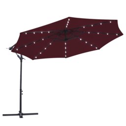 Oullins 3m Cantilever Parasol with Lights