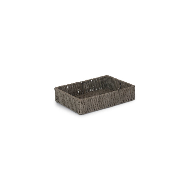 Lily Manor Wicker Storage Tray Basket