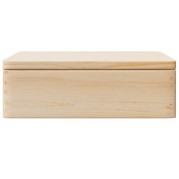 Lily Manor Solid Wood Decorative Basket
