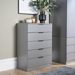 Phoenix 5 Drawer Chest Bedroom Storage Unit