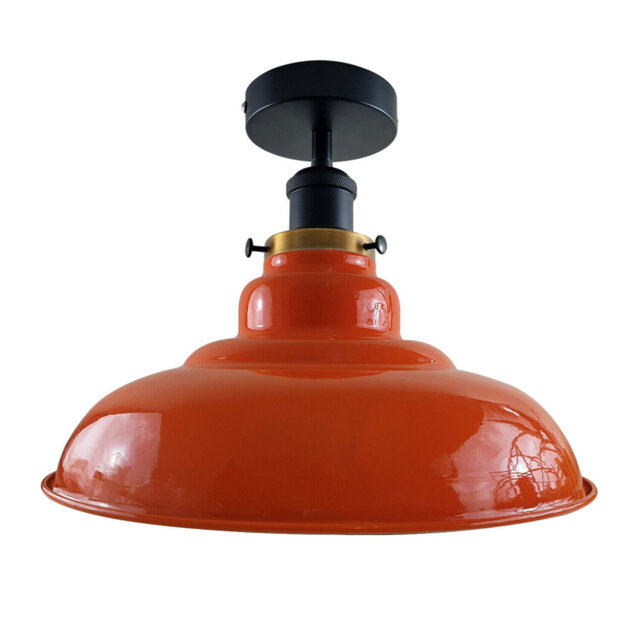 Kunze 1-Light 32cm Semi Flush Mount