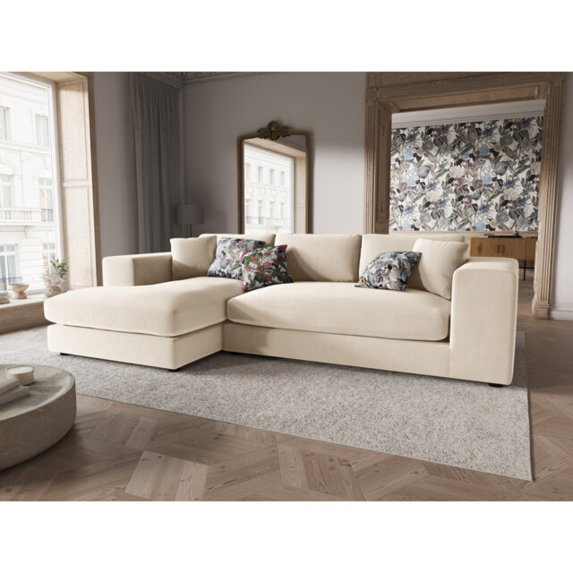 Micadoni Upholstered Corner Sofa