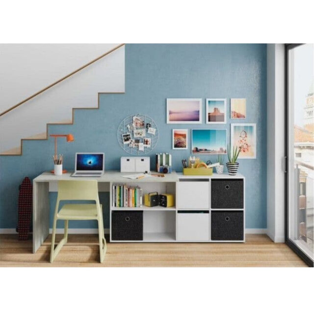 Antoanella L-Shaped Writing Desk