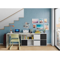 Antoanella L-Shaped Writing Desk