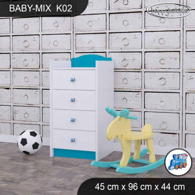 Baby Mix Kids 4 - Drawer Dresser