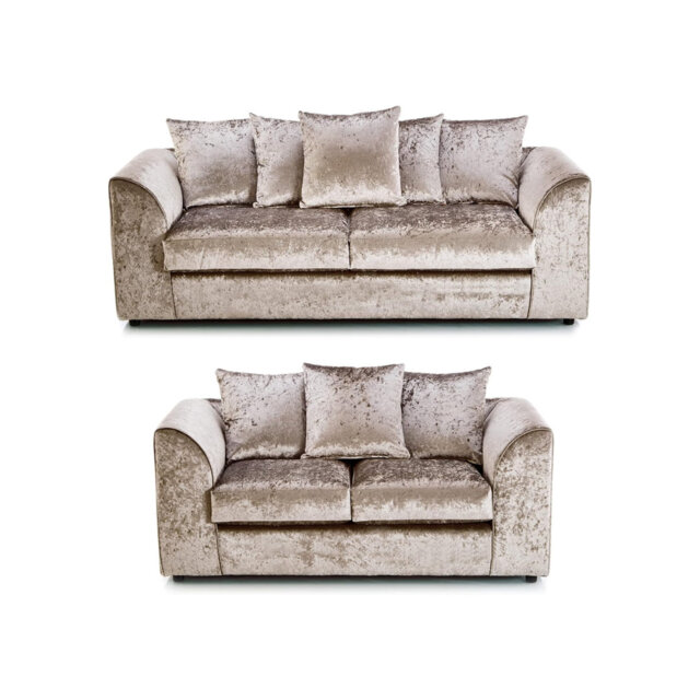 5 Seater Velvet Sofa
