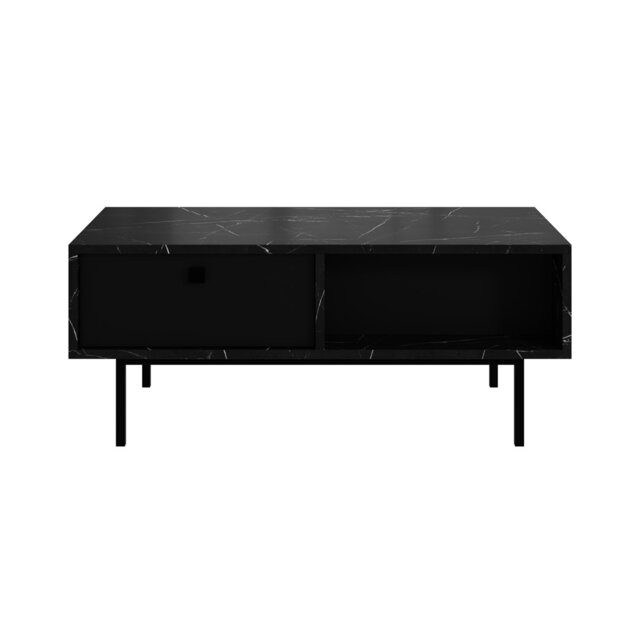 Coffee Table Ketan with Storage Space