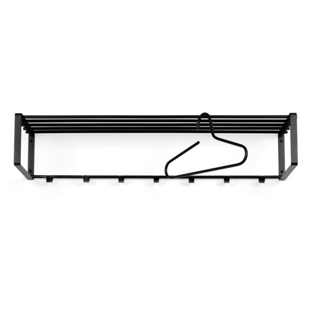 Rex Steel Wall 7 - Hook Wall Mounted Coat Rack