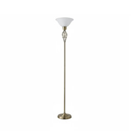 176cm Brass Traditional Floor Lamp