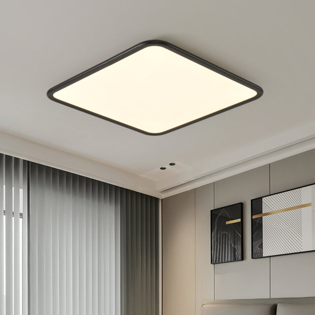 Deshunda 1 - Light 50cm Simple Square LED Flush Mount