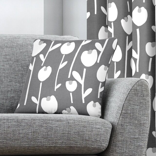Alabar Floral Square Cushion Cover