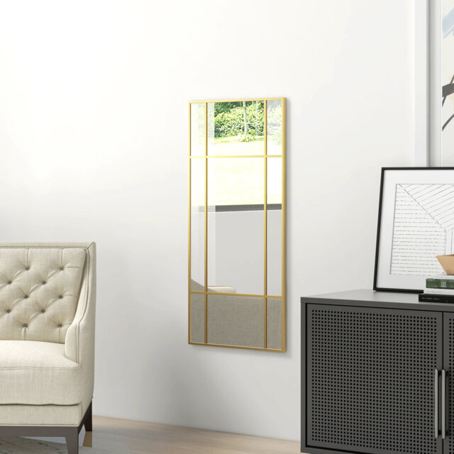 Foushee Metal Rectangle Mirror