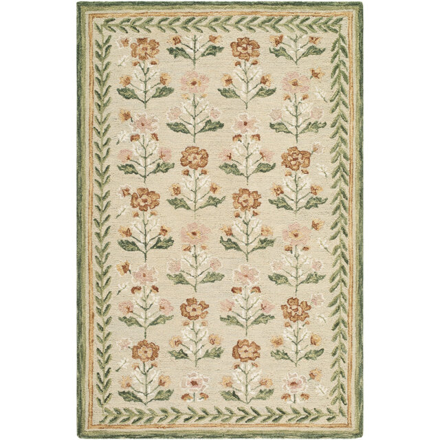 Moroccan Wool Hand Tufted Area Rug