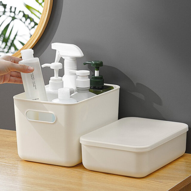 Norden Home Polyethylene Plastic Decorative Bin