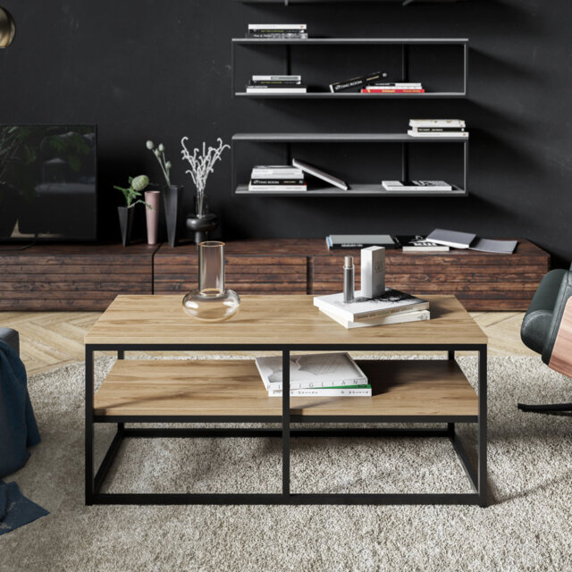 Deamontae 110cm W Coffee Table