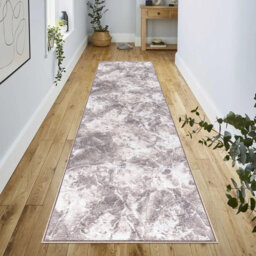 Luxury Beige Marble Area Rug – Non-Slip Washable Carpet, Large Living Room Rug, Hallway Runner & Bedroom Floor Mat