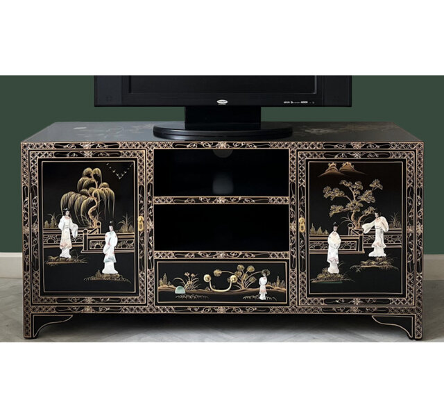 "Aspenson Mother Of Pearl TV Cabinet Stand for TVs up to 55"""