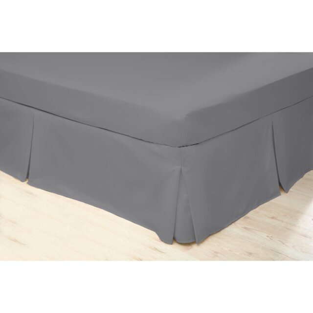 200 TC 50/50 Percale Polycotton Tailored Bed Skirt
