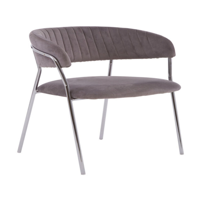 Elsberry 46cm H Velvet Upholstered Armchair