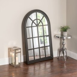 Farrington Wood Flat Wall Mirror