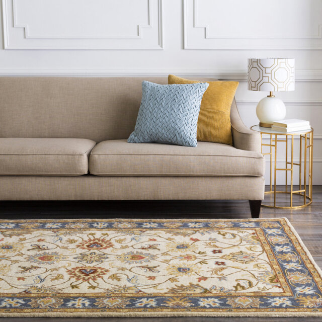 Caesar Traditional Wool Hand Made Area Rug