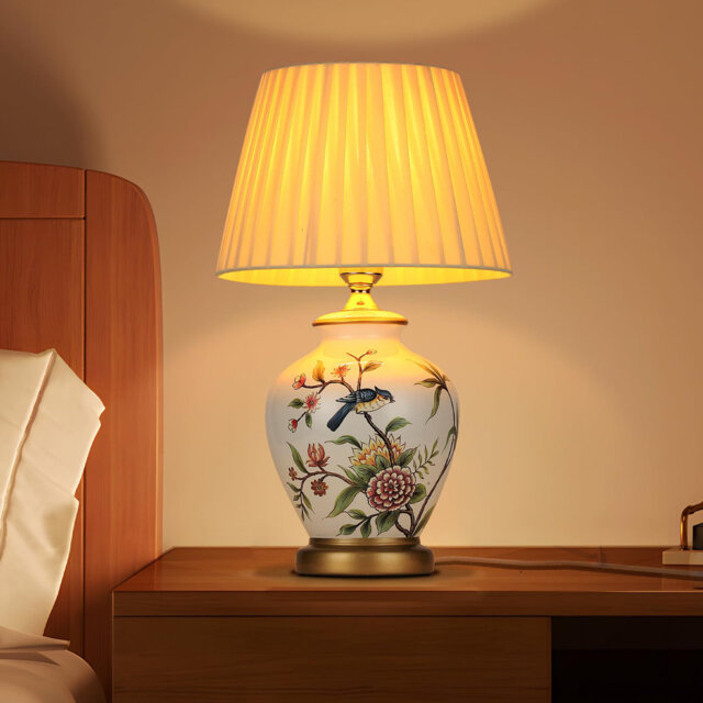 Table Lamp Vintage Bedroom Warm Reading Book Light Desk Lamp Night Lamp